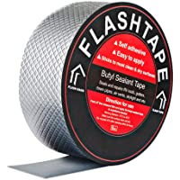 Cinta de butilo para reparación de techos y fugas- 50mm(W) x 5M (L) Cinta de reparación de recubrimiento de aluminio…